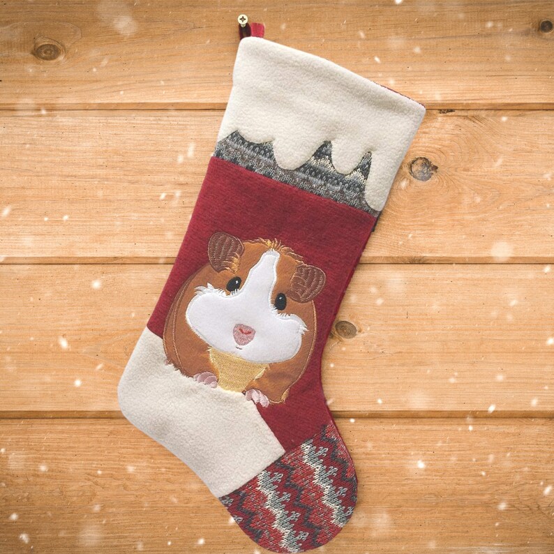 Guinea Pig / Hamster Christmas Stocking Luxurious Stocking Etsy