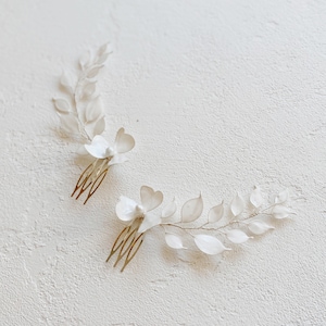 Bridal Hair Accessories, Bridal Hair Piece, Wedding Ceremony Accessory, Hair Accessories For Wedding, Bride Hair Pins,Flower Hair Pin