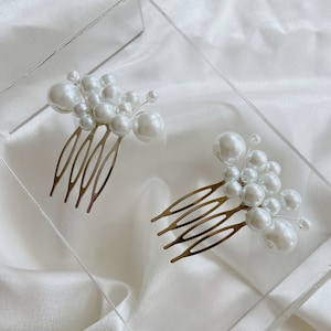 Parel haarspeld, parel haarspeldjes, bubbels parel, parel haar kam, bruids haarspeld, bruiloft haarspeld, bruids haarstukken, haaraccessoires