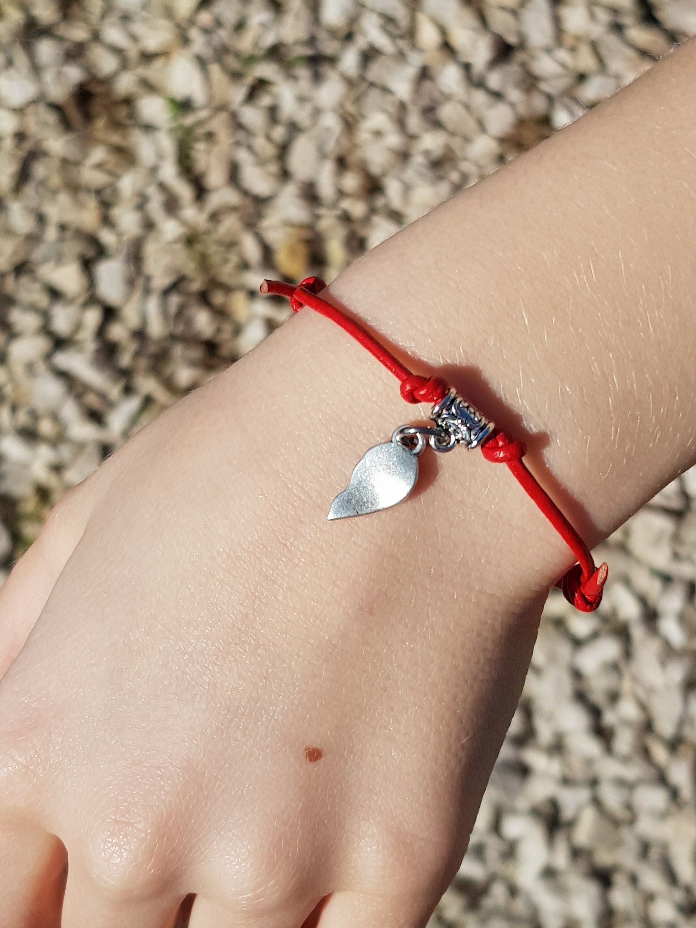 Set of Two Half Heart Bracelets Broken Heart Bracelet Personalized