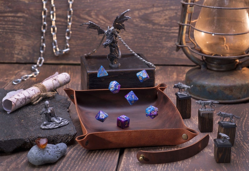 Dungeons and Dragons Dice Tray Dice Tray Rolling Tray Dice Box Etsy