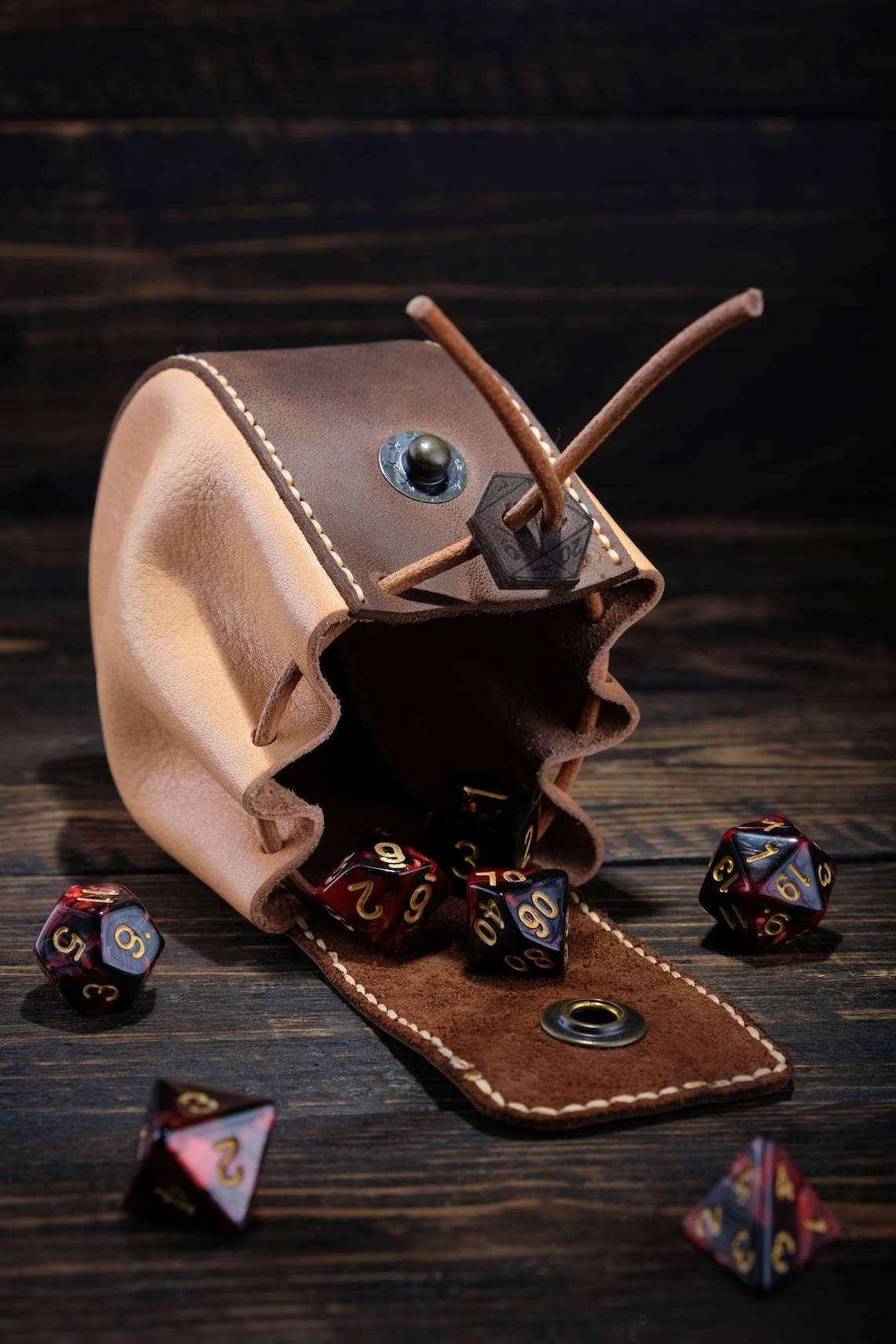 Custom Leather Dice Bag Dice Pouch Dice Storage Etsy