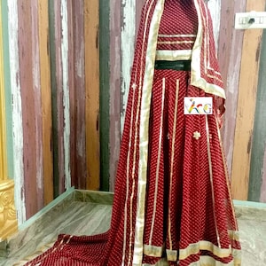 Lehenga Choli For Women Navratri Lehenga Choli For Women Chaniya Choli for Navratri Lehenga For Garba And Dandiya Gratis blouse gestikt aanbieding