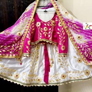 Lehenga Choli Voor Vrouwen Big Flair Designer Navratri Lehenga Choli Voor Vrouwen Garba Chaniya Choli Gota Werk Volledig Zwaar Lehenga Choli