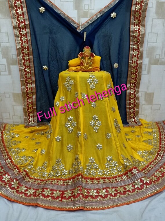 Chaniya Choli for Women Heavy Gota Work Party Wear Lehenga Choli