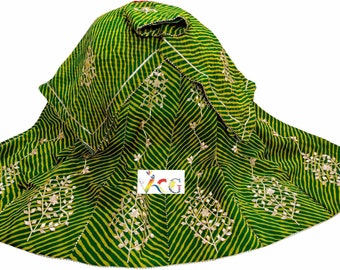 Rajasthani Lehenga Choli: Gotta Patti Georgette Dupatta, Full Stitched