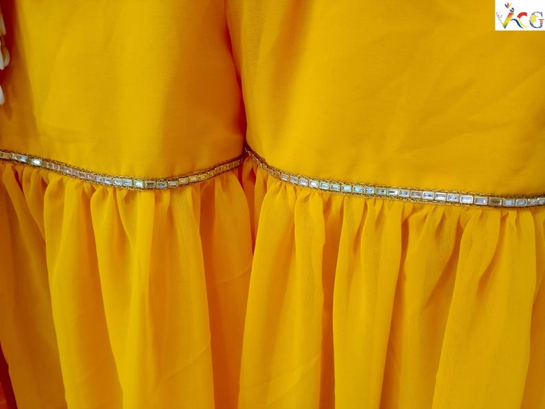 Ready to Wear Sharara
Designer Indian Dress
Mirror Work Shalwar Kameez
Mustard Indian Outfit
Woman Indian Outfit
Custom Indian Clothing
Yellow Dress for Haldi  Plus Size Sharara
Heavy Stone Work
White Gharara
Woman Indian Outfit
Peplum Top Sharara