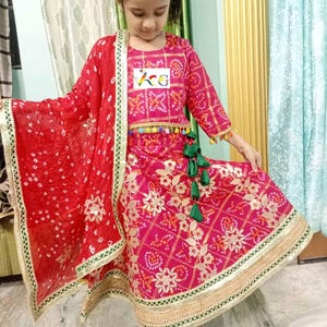 Kids Lehenga Choli For Girls Navratri Chaniya Choli For Kids Girls Chaniya Choli For Girls Dandiya Lehenga Choli For Girl Indian Lehenga