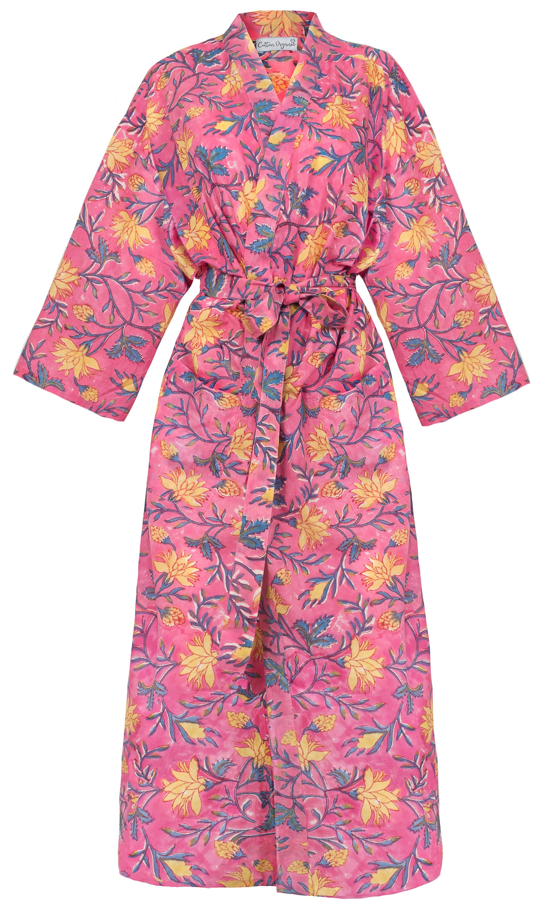 Ladies Cotton Kimono Dressing Gown Cotton Dressing Summer Dressing Gown  Australia Gown Deals Cotton
