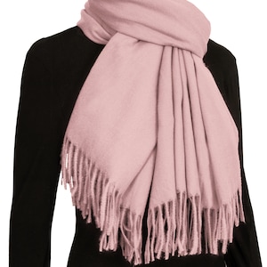 Stunning Cashmere Scarf in 6 Colours for Men and Women. Ultra Soft, Super Warm, Easy Wash and Wear, Extra Large 70x200cm