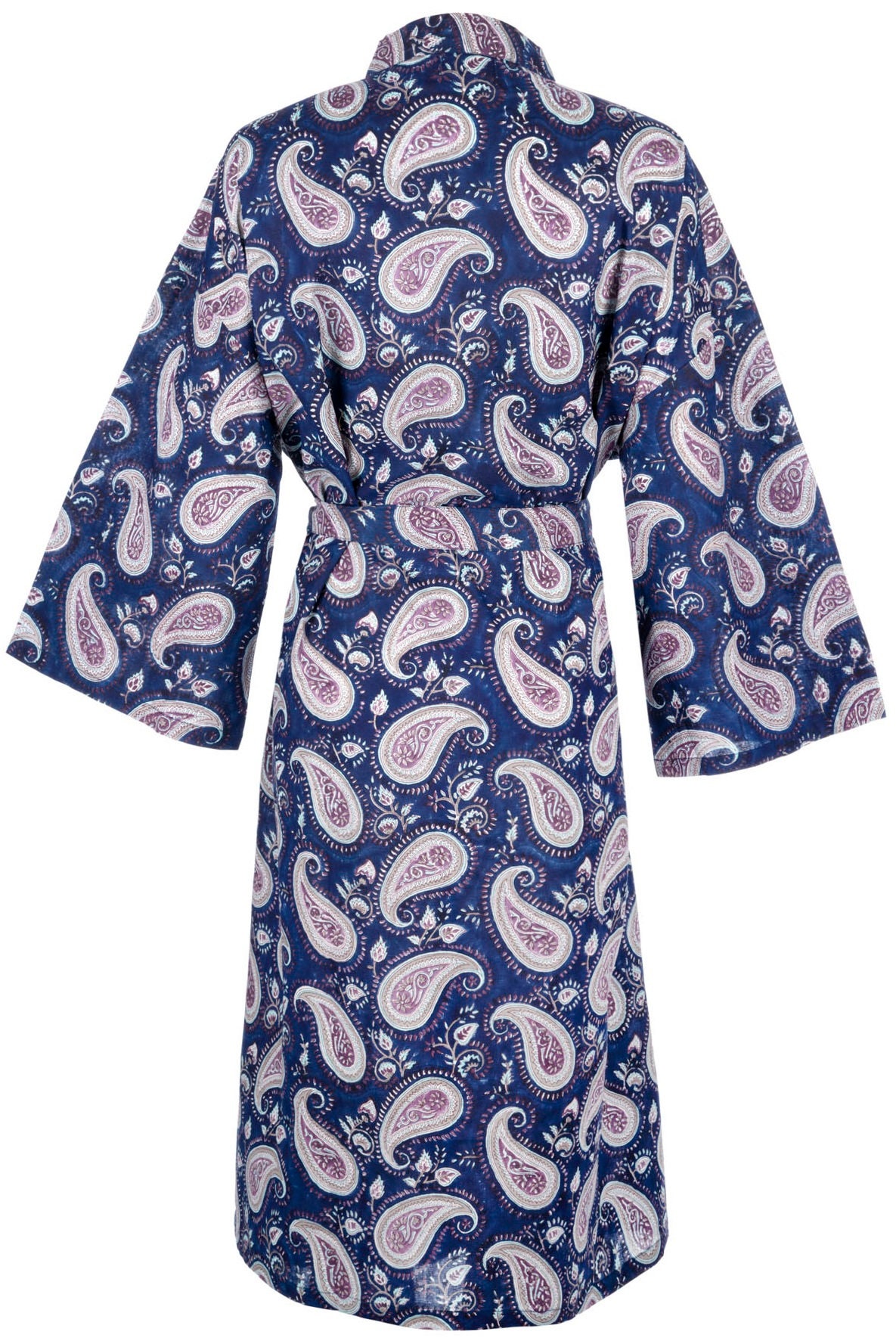 100 Cotton Unisex Dressing Gowns Lightweight Kimono Etsy UK