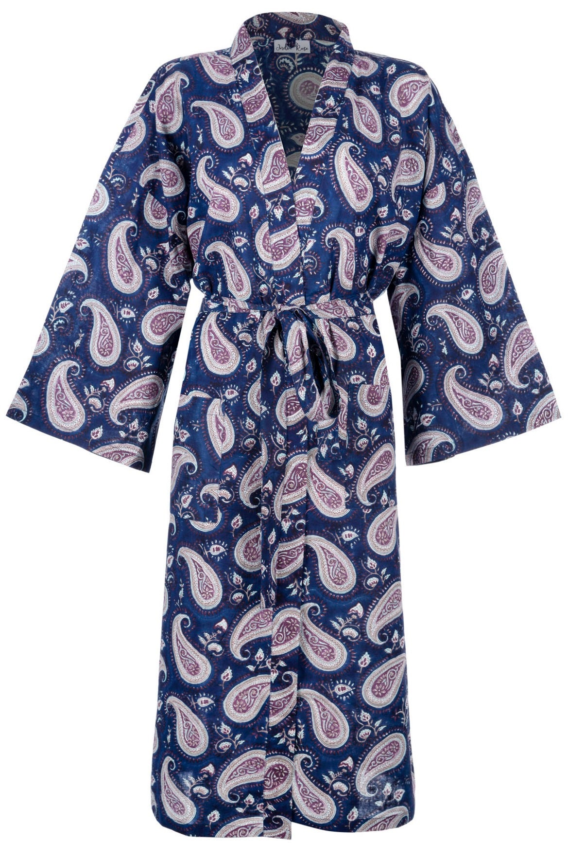 100 Cotton Unisex Dressing Gowns Lightweight Kimono Etsy UK