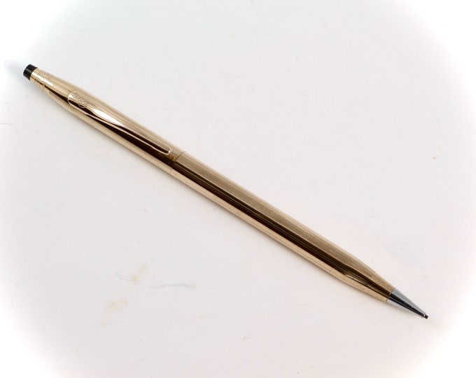Cross Classic Century Mechanical Pencil 14K Gold Filled Made Etsy