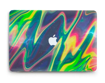 MacBook case Space Kleurrijke wolken Esthetische MacBook Pro 13 MacBook Air 13 m2 m3 Air 15 inch Pro 14 16 Abstract galaxy design Trendy hoesje