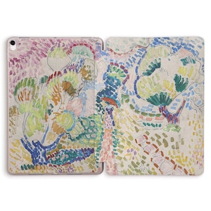 iPad case Aesthetic Art Vintage Oil Painting for iPad 10th 10.2 9th gen Air 5 10.9 Pro 11 12.9 10.5 9.7 Mini 6 Matisse Abstract Nature cover