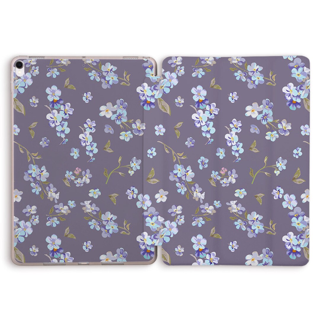 Blumiger Stiftetui Aus Leinwand – Süßes Blumenmuster, 20x5 Cm, Mit Reißverschluss, Für Stifte & Kleinkram