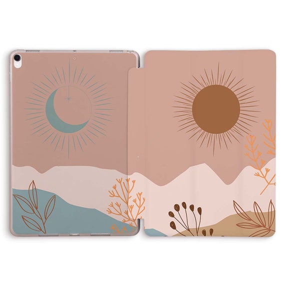 Abstract Line Art Cute Drawing Case For iPad 10.2 Air 3 4 5 Pro