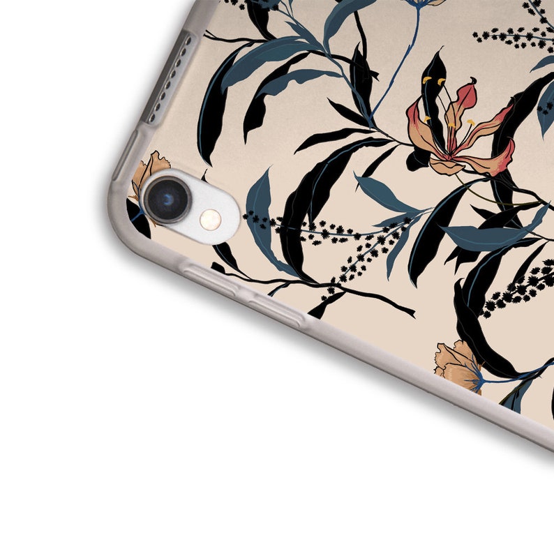 iPad Case cute beige floral aesthetic pastel girl flowers minimalism kawaii Case For iPad 9.7 10.2 Pro 9.7 10.5 11 12.9 Air 2 3 Mini 4 5