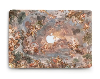 Macbook case Aesthetic Art Vintage Painting case for Macbook Air 13 Pro 13 16 14 M2 M1 2023 15 12 Renaissance Angels Christian Trendy cover