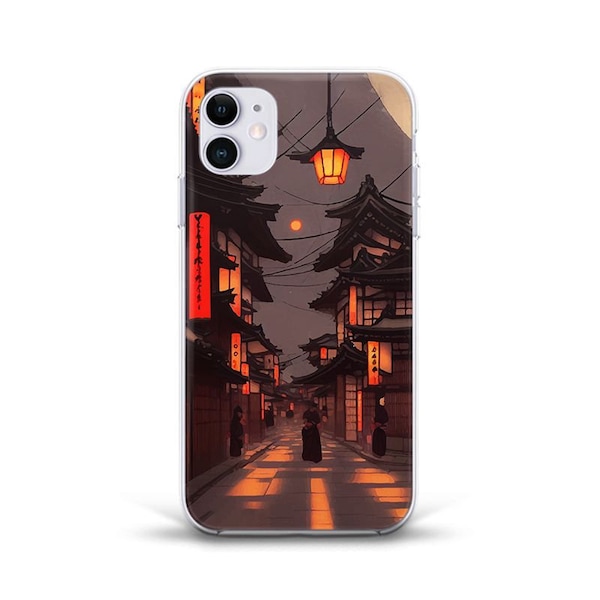 Japanese Landscape iPhone Case Etsy UK
