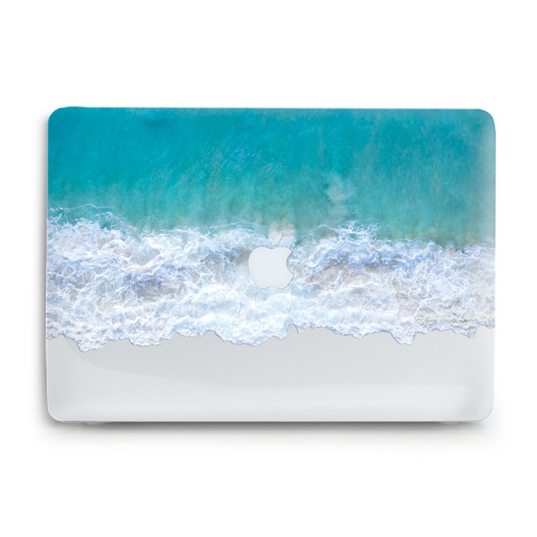MacBook Case Beach Ocean Blue Waves MacBook Pro 13 MacBook Air 13 15 ...