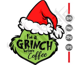 Download Creativefabrica Touch My Coffee Grinch Svg Psd