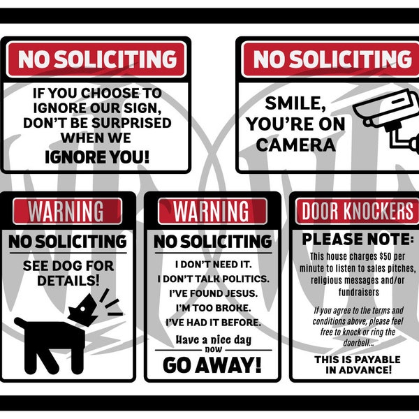 no soliciting signs funny / no soliciting / no soliciting sign / funny / signs / funny stickers / soliciting / no soliciting sign religion