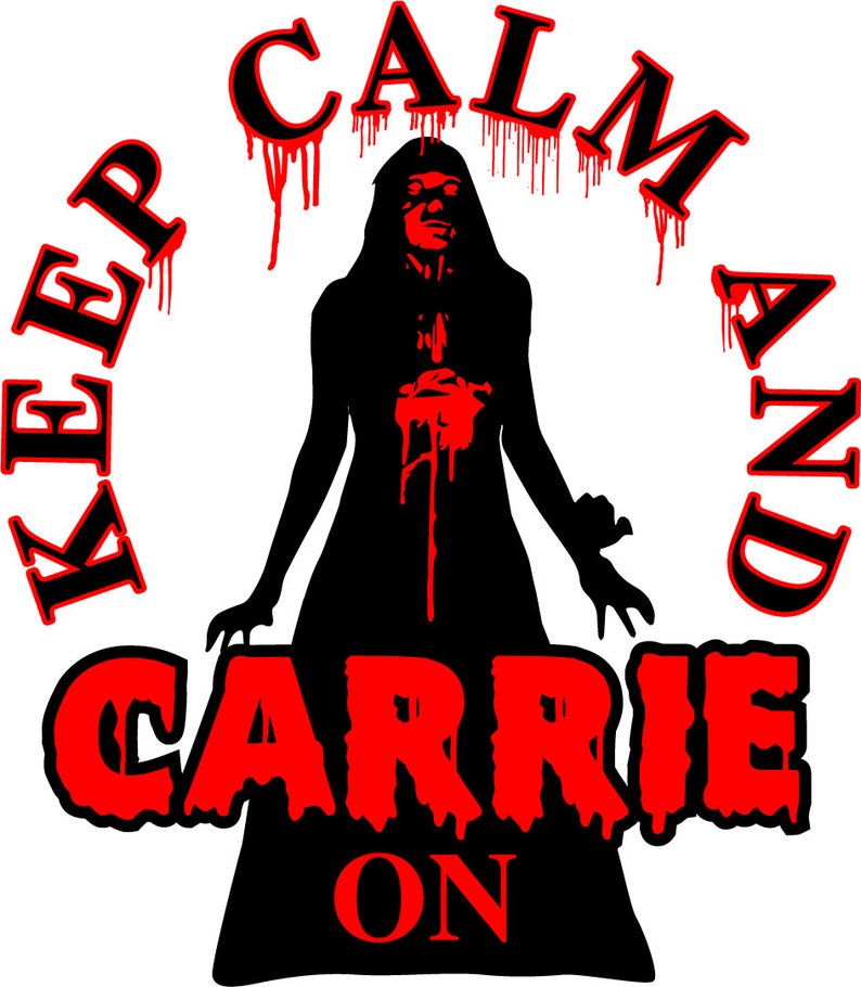 Download Carrie Horror Movie SVG Halloween Movie Hollywood | Etsy