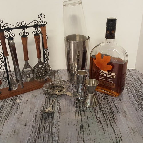 Stylish Bar Accessories Home Bar Kit Bar Set Bar Tools Etsy