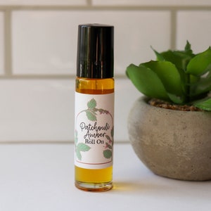 Patchouli Amber Roll On Perfume