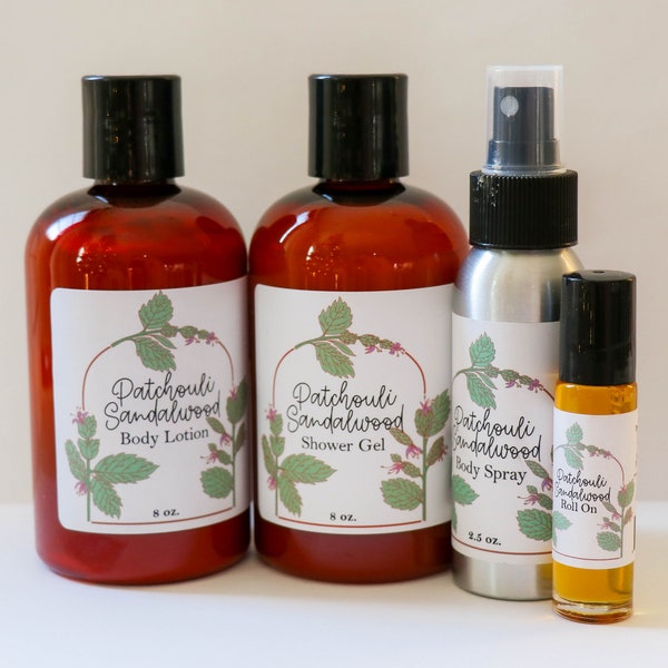 Patchouli Sandalwood Gift Set