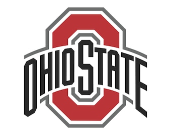 hemlet tumblers Laptop Ohio State University Stickers NCAA Ohio State University Buckeyes with Flag Decal Vinyl for car bamper Any Size