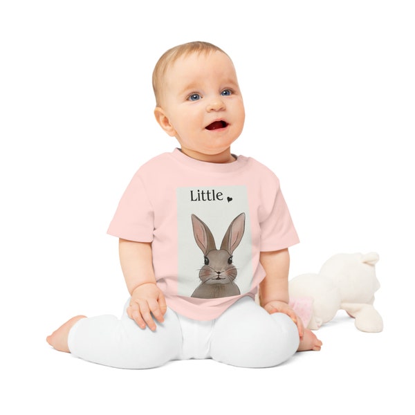 T-shirt Kinder zu Ostern ,Geschenk für Baby , Hasendesign Ideal für Jungen und Mädchen Ostergeschenk oder Babys Osterfeier Sohn Tochter