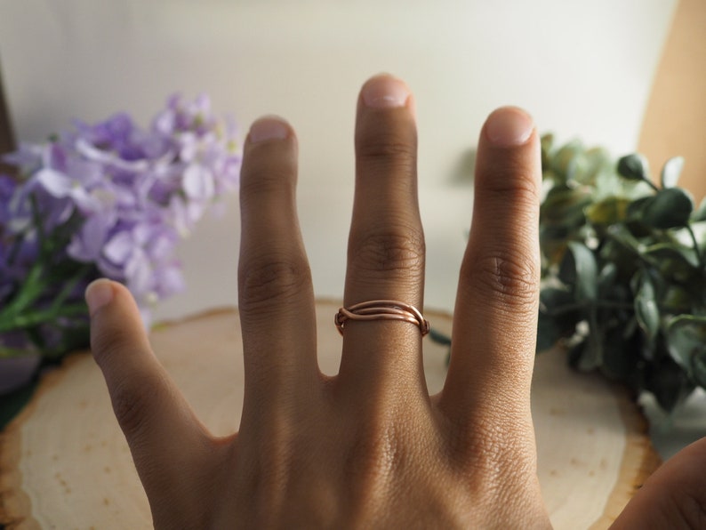 Simple Wrapped Stacking Ring