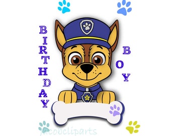 Download Paw Patrol Birthday Boy Svg Etsy
