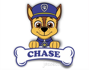 Free Free Paw Patrol Chase Svg Free 522 SVG PNG EPS DXF File