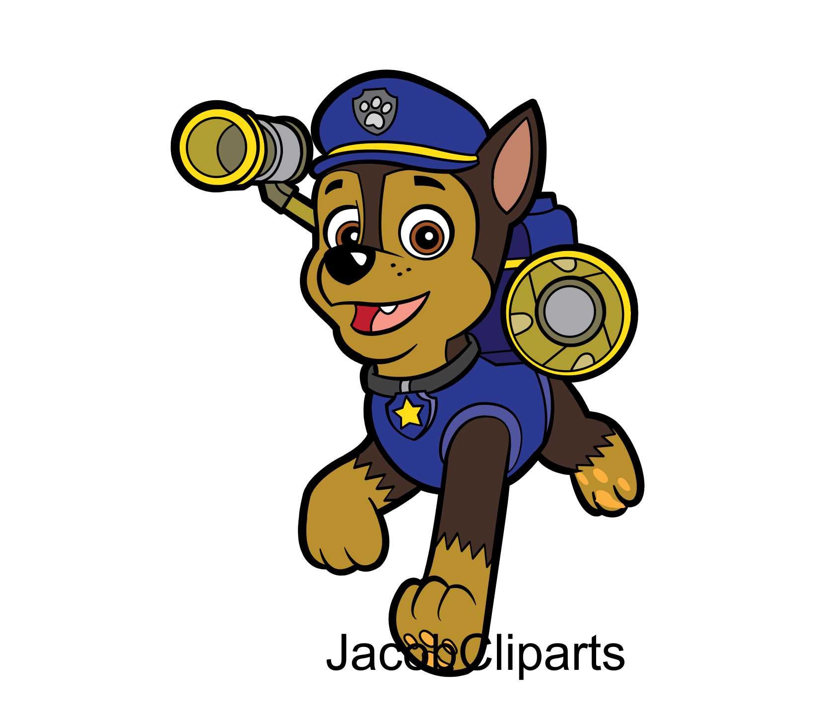 Chase Paw Paw Cliparts Paw Patrol Png |