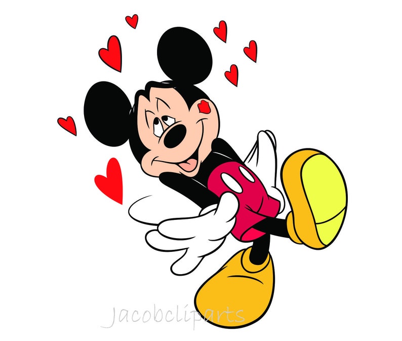 Download Disney Love Svg Disney Valentine svg File for Cricut or | Etsy