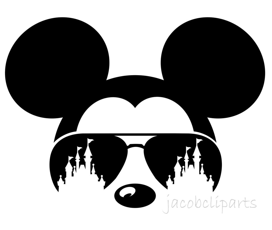 Mickey Mouse Castle SVG Disney Birthday Decor Mickey Mouse | Etsy