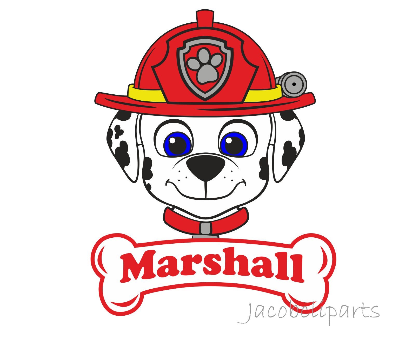 Free marshall paw patrol clipart svg - everbxe