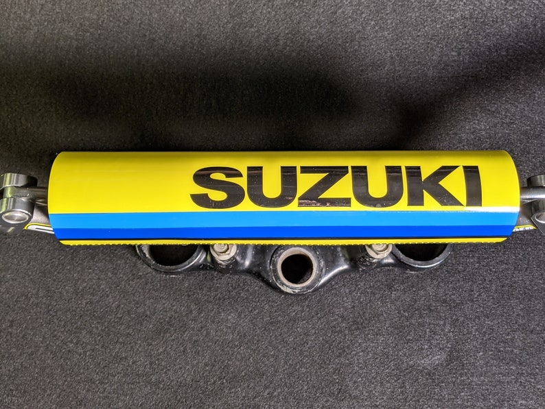 Suzuki Vintage Crossbar Pad Etsy