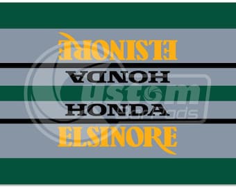 Honda Elsinore Vintage Crossbar Pad