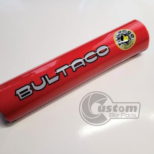 Bultaco Vintage Crossbar Pad - Red