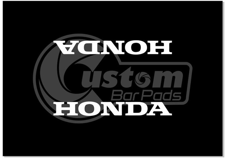 Honda Crossbar Pad Etsy