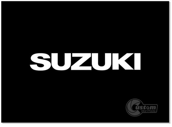 Suzuki Vintage Crossbar Pad Black - Etsy