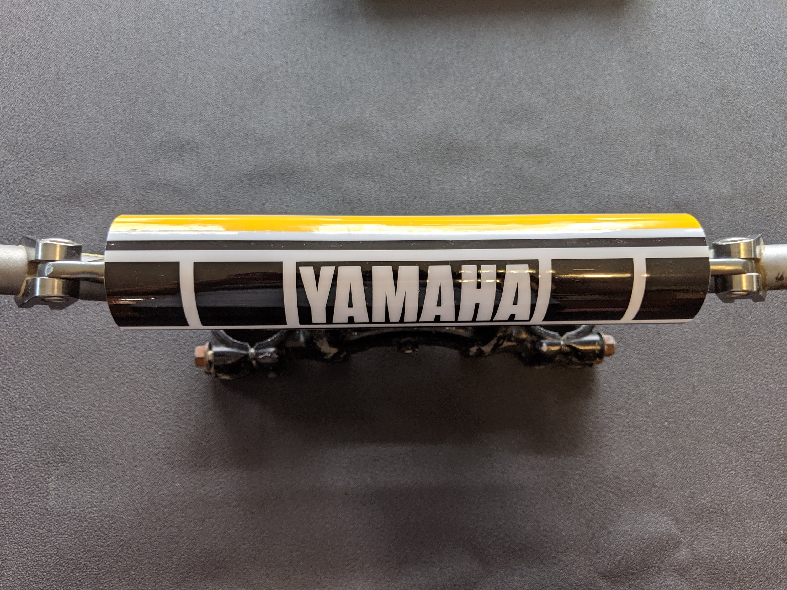 Yamaha Racing Stripe Crossbar Pad Y Etsy