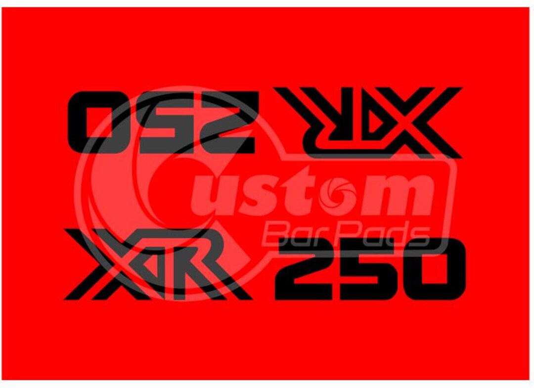 Honda XR Crossbar Pad RB Etsy