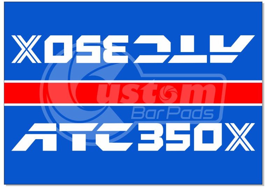 Honda ATC 350X Crossbar Pad Etsy