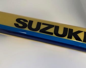 Suzuki Vintage Crossbar Pad Black - Etsy