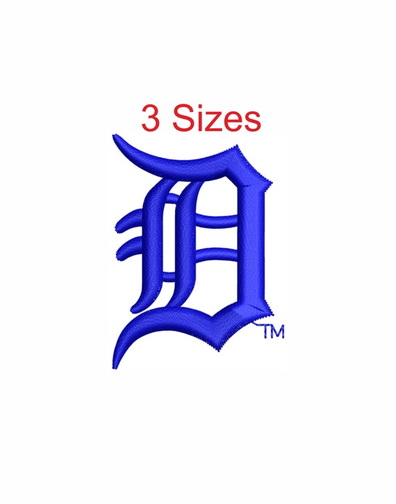 Detroit Tigers logo Embroidery design Detroit Tigers logo | Etsy